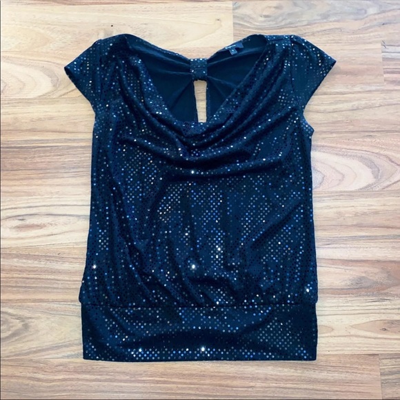 Express Tops - Express Sequin Blouse